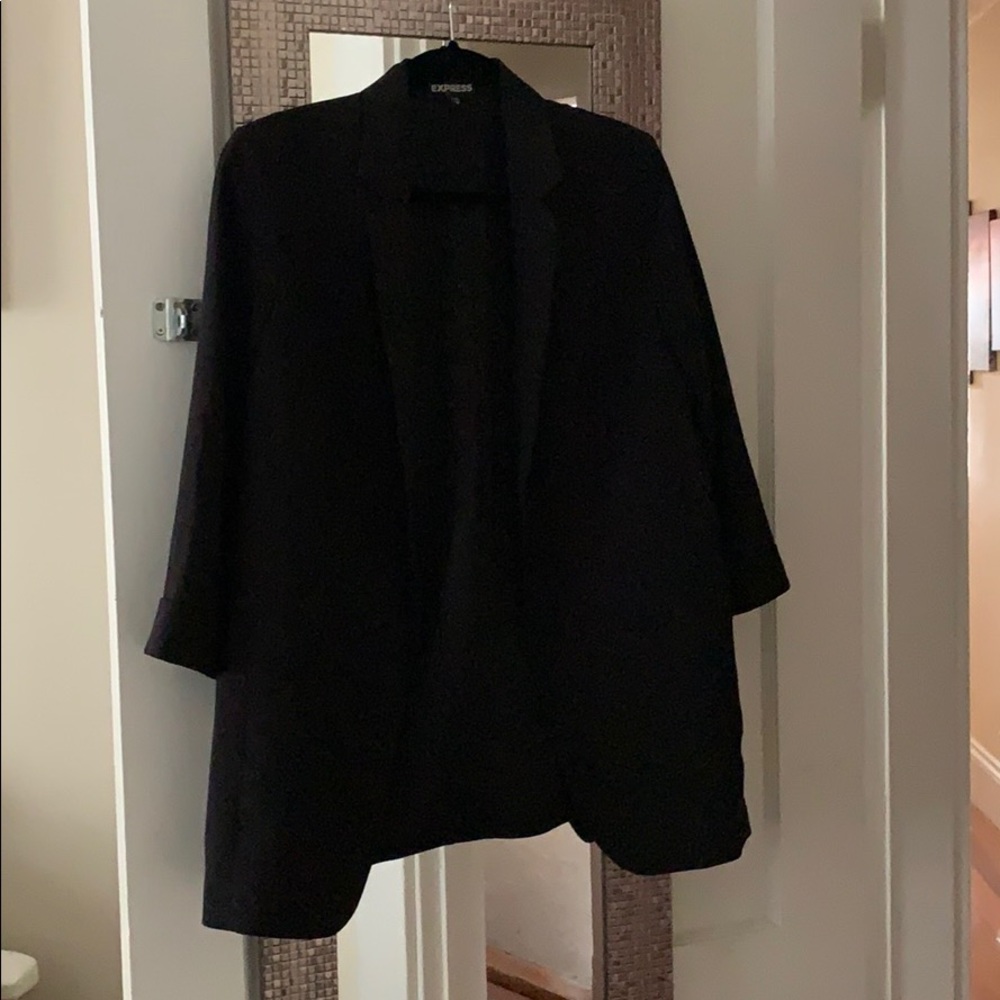 Express Open boyfriend blazer medium